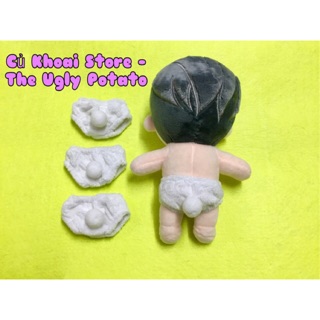 Sịp bông cho doll – Outfit cho doll 20cm