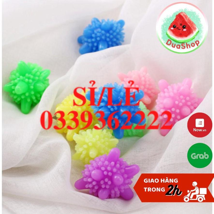 [ HAIANHSHOP ] Bóng Gặt Là Thẳng Quần Áo - Cầu Gai Thả Máy Giặt Hỗ Trợ Giảm Nhăn - Bóng Giặt Sinh Học Duashop &gt;