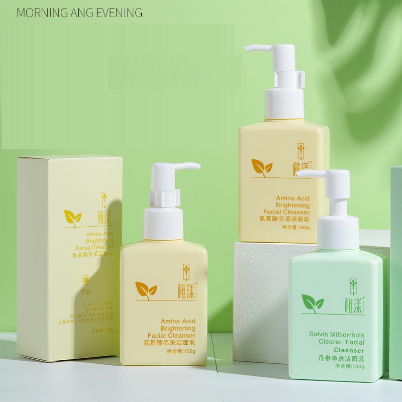 🌈🍓🍭 Sữa Rửa Mặt Trà Xanh Facial Cleanser 150gr Giúp Da Sạch Sâu, Trắng Sáng, Mờ Thâm Sạm | BigBuy360 - bigbuy360.vn