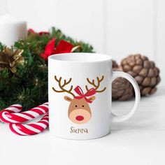Cốc sứ uống trà cà phê in hình giáng sinh - Quà tặng Noel