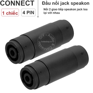 Đầu nối giắc cắm loa speakon 2 đầu cái - Khẩu nối speakon Female 1 chiếc