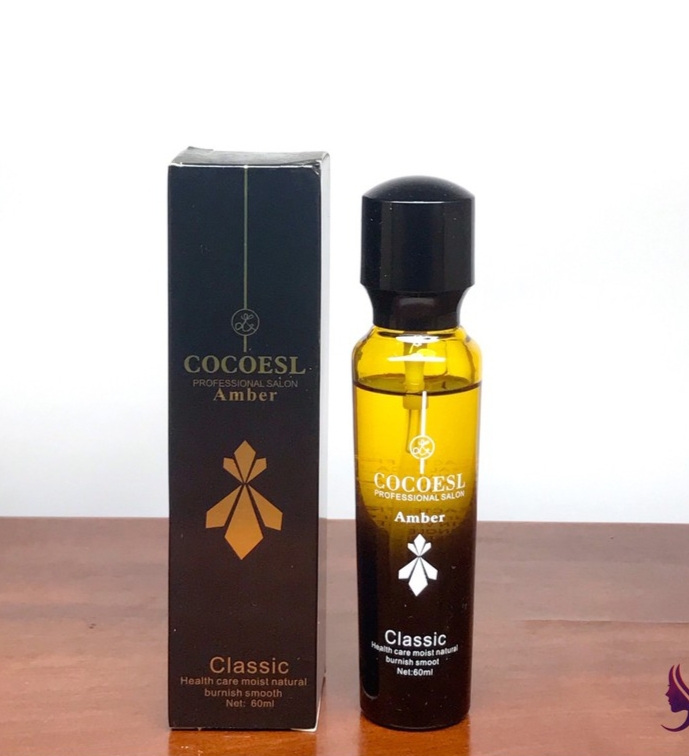 Tinh Dầu Dưỡng Tóc COCO Hương Nước Hoa Đủ Bộ Sưu Tầm coco Đỏ Vàng Amber  60ml