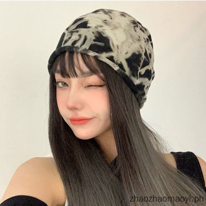 Mũ trùm đầu in họa tiết độc đáo chống bụi bẩn thoáng khí cho nam và nữ