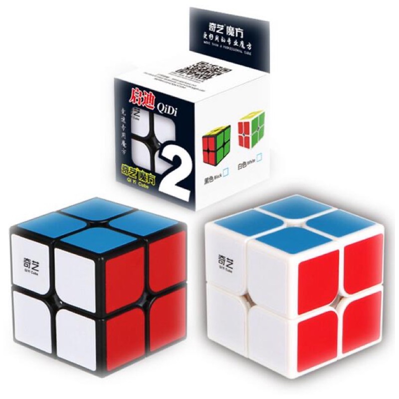 Rubik 2x2 QiDi 2x2 S Stickerless 2 Tầng Rubik Ma Thuật