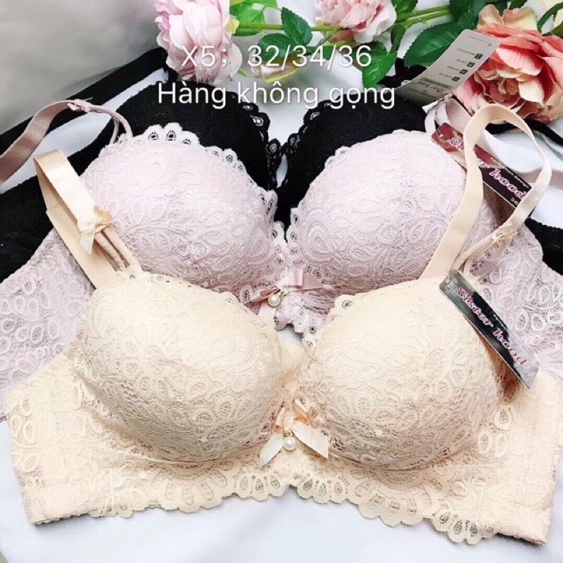ÁO LÓT REN THÁI X5 , X2 ĐỆM DÀY SIÊU NÂNG NGỰC