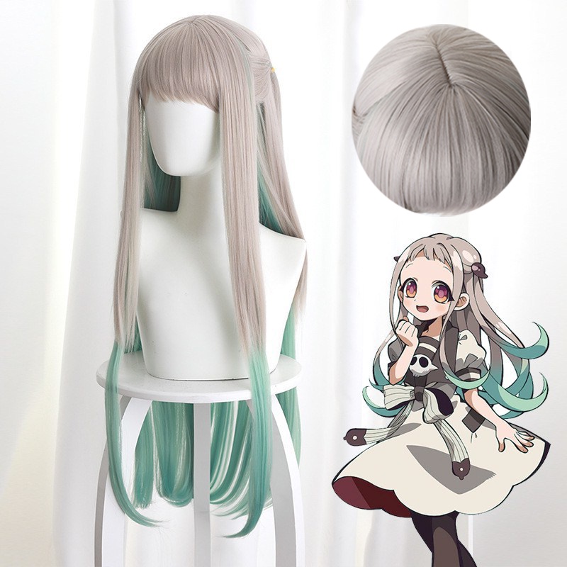 Anime Toilet-bound Jibaku Shounen Hanako-kun Cosplay wigs Hanako kun Nene Yashiro Synthetic Hair Wig