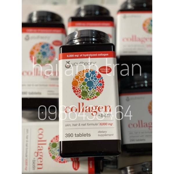 Viên uống Collagen youtheory Mỹ 390v