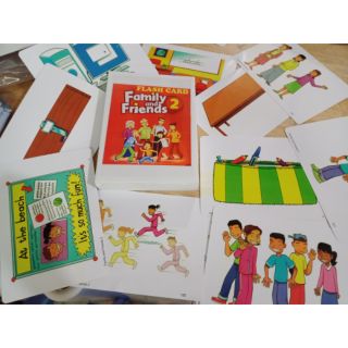 Flashcard Family and Friends 2 (A5 in 1 mặt)