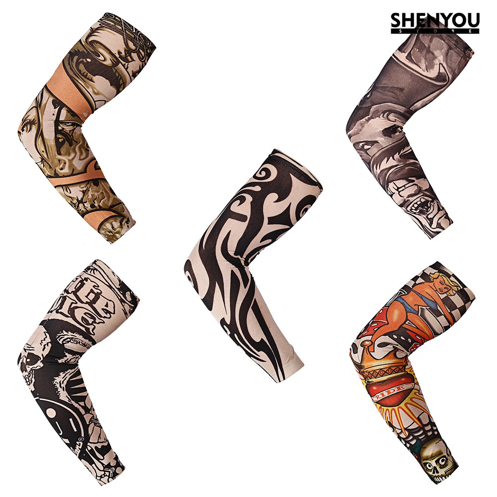 1 Găng Cánh Tay Chống Nắng Họa Tiết Hình Xăm Cá Tính | BigBuy360 - bigbuy360.vn