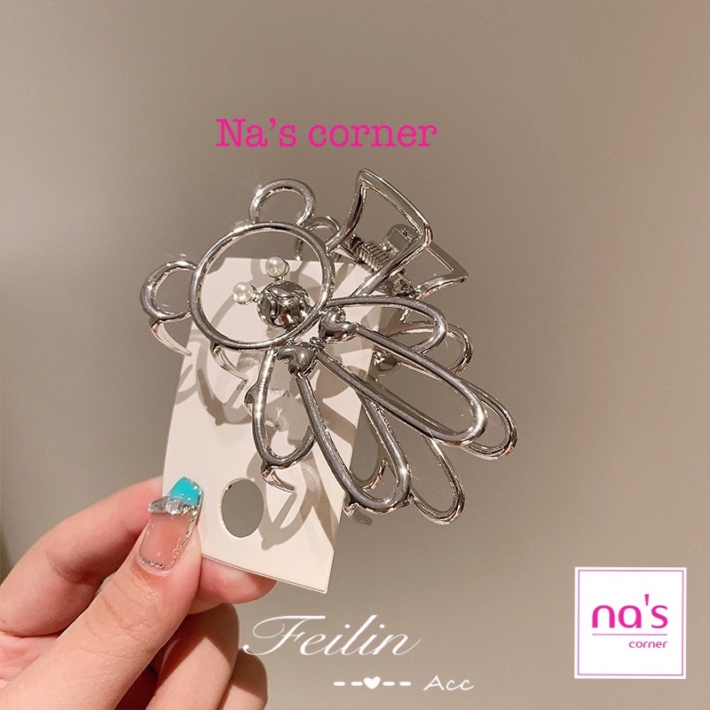 Gấp tóc gắp gấu kim loại bền đẹp