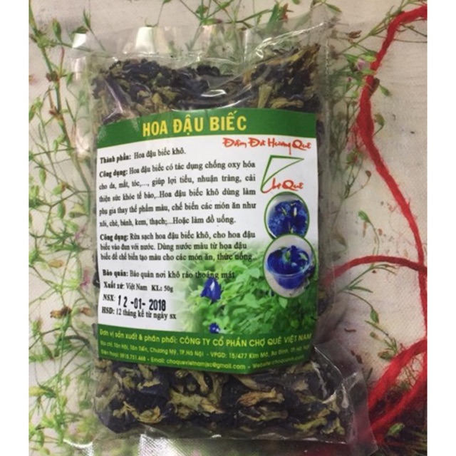 Hoa đậu biếc( tạo màu xanh dương) gói 50g