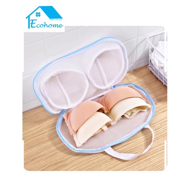 Ecohome Túi giặt áo ngực dùng được cho cả máy giặt lồng ngang và lồng đứng