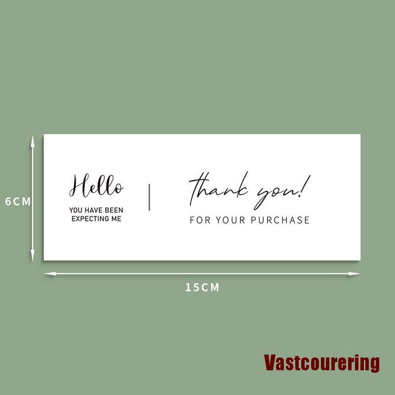 Bộ 30 Miếng Dán In Chữ Thank You Xinh Xắn