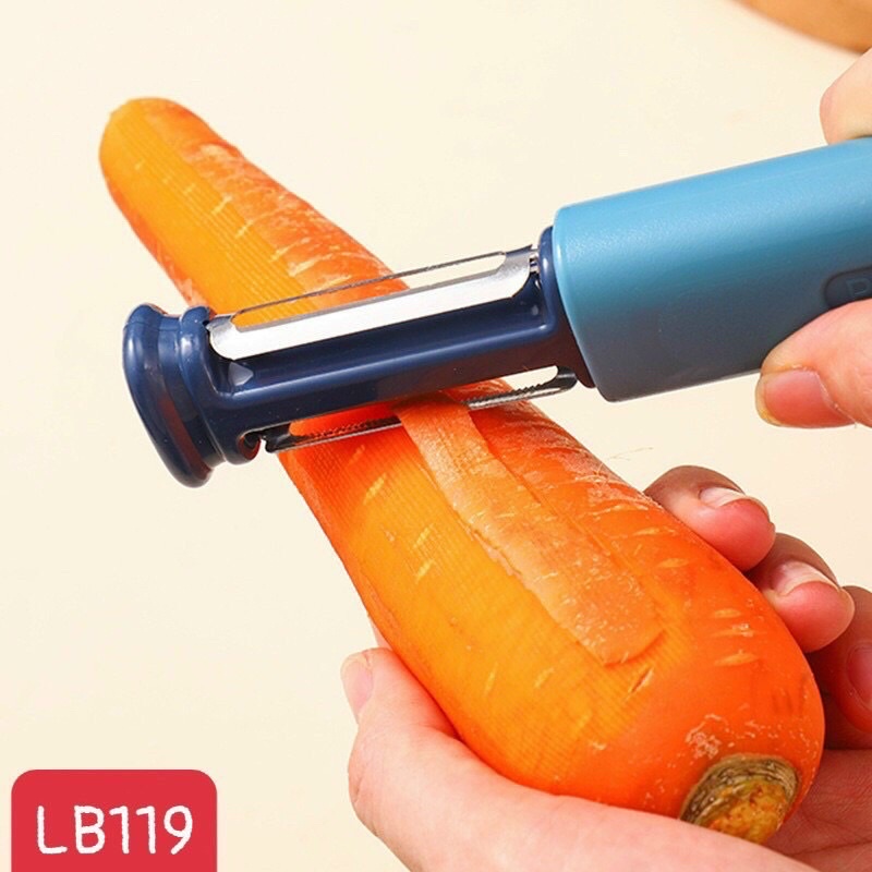 Bộ nạo rau củ quả đa năng, dụng cụ mài dao kiêm gọt rau củ quả tiện lợi