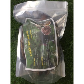 Chuốt hột rừng ép bánh sấy khô, chuối hột rừng khô