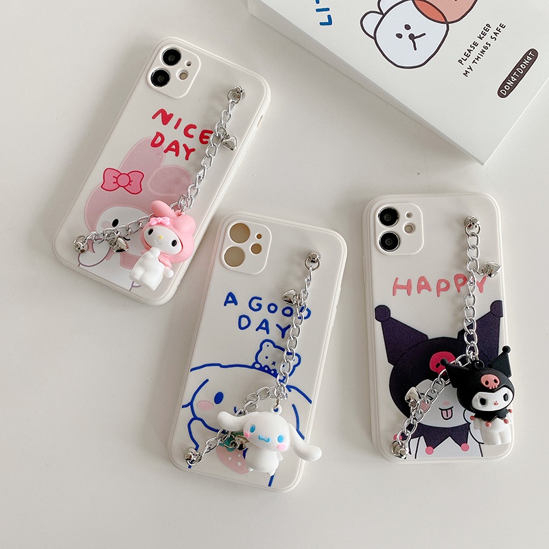 Ốp Điện Thoại Mềm Có Vòng Đeo Tay Cho Xiaomi Mi 11 Lite 11T Redmi 9T 10C Note 11 10 Pro 9A 9C Poco X3