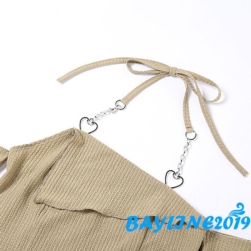 Áo Thun Dài Tay Hở Vai In Chữ Thời Trang Nữ Tính