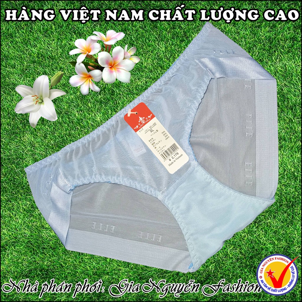 Hàng Việt Nam: Set 5 Quần lót nữ, chất liệu lưới 3D, co giãn 4 chiều