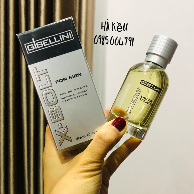 Nước hoa nam X-bolt 50ml