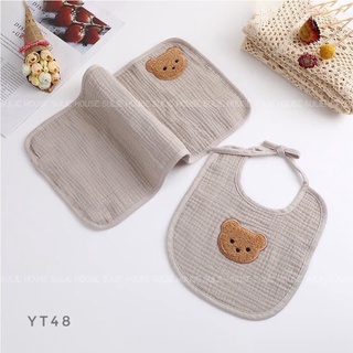 Set yếm khăn xô gấu - YT48