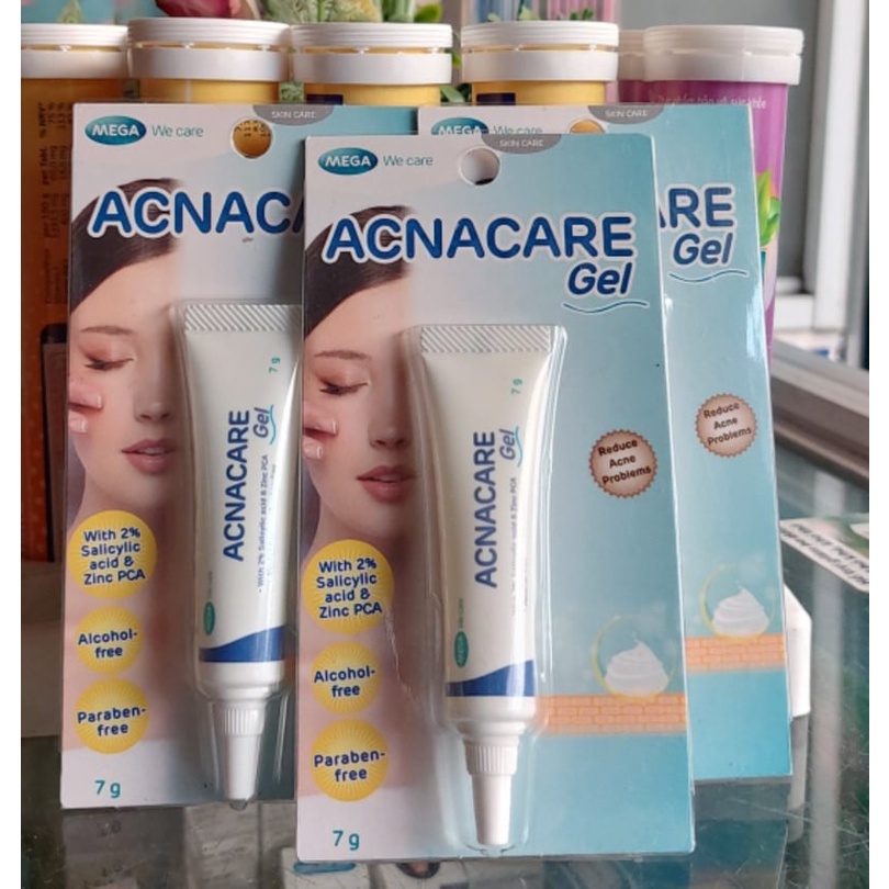 ACNACARE GEL (Tuýp/7g) - Gel Làm Sạch Tế Bào Chết, Giảm Mụn, Giảm nhờn, Làm Mềm Da