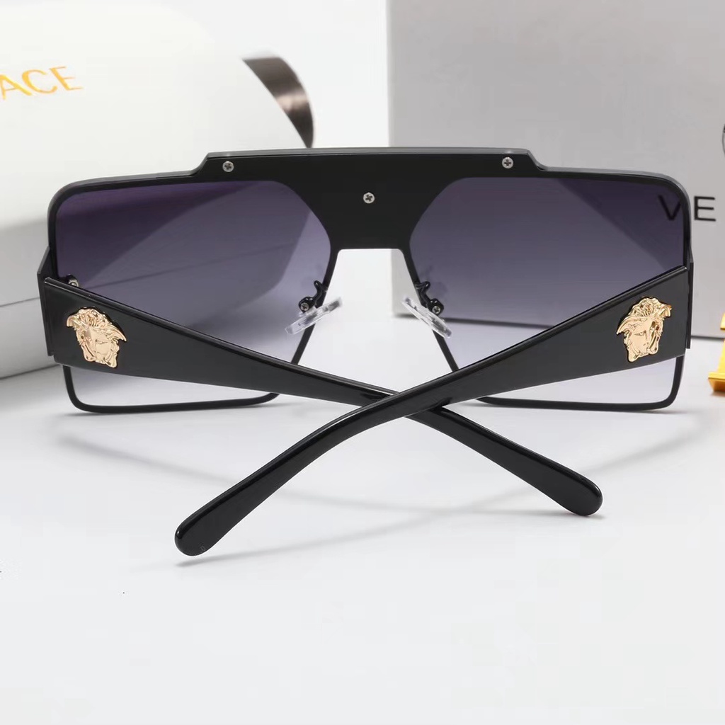 Kính Mát Vuông Chống Tia UV Hiệu Versace Phong Cách Cổ Điển Thời Trang Đi Chơi Ngoài Trời Cho Nam Và Nữ