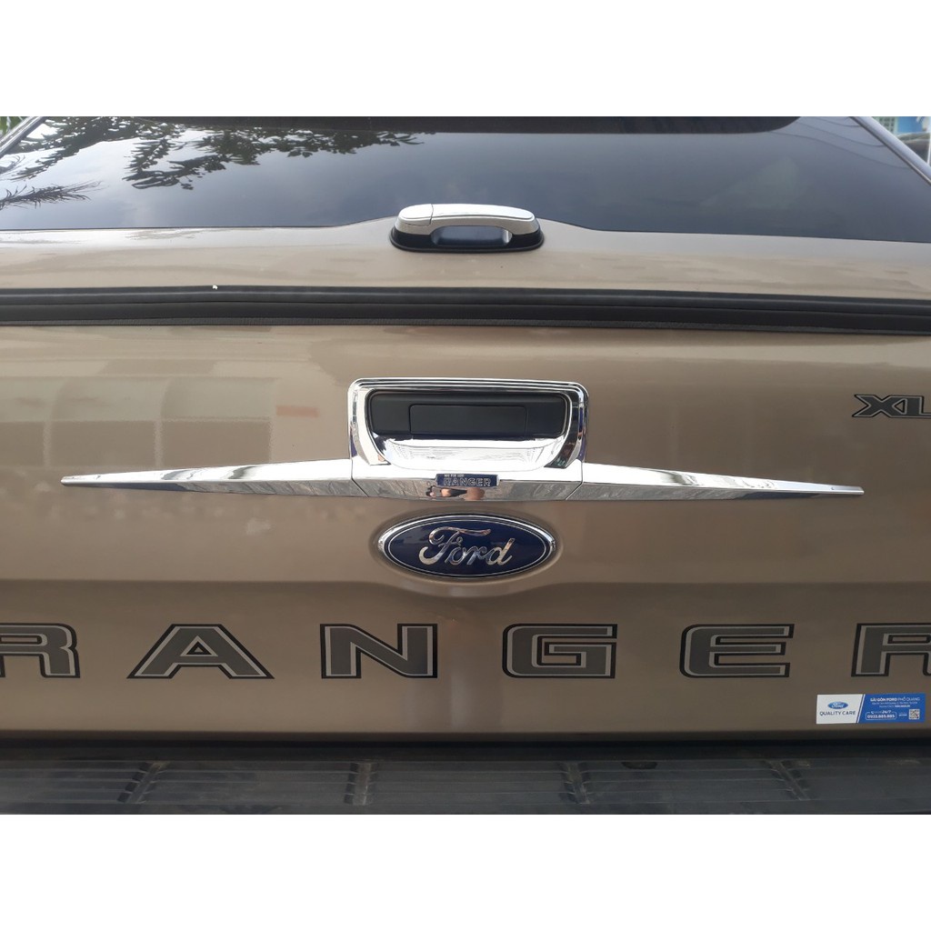 Ốp [Ford Ranger 2015 - 2021] [full bộ] [màu đen / màu bạc]