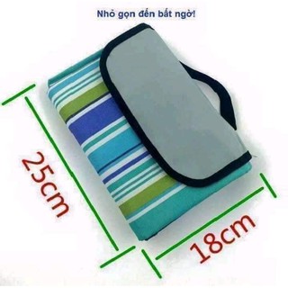 (BG - Ảnh Thật) Thảm picnic du lịch gấp gọn dầy dặn