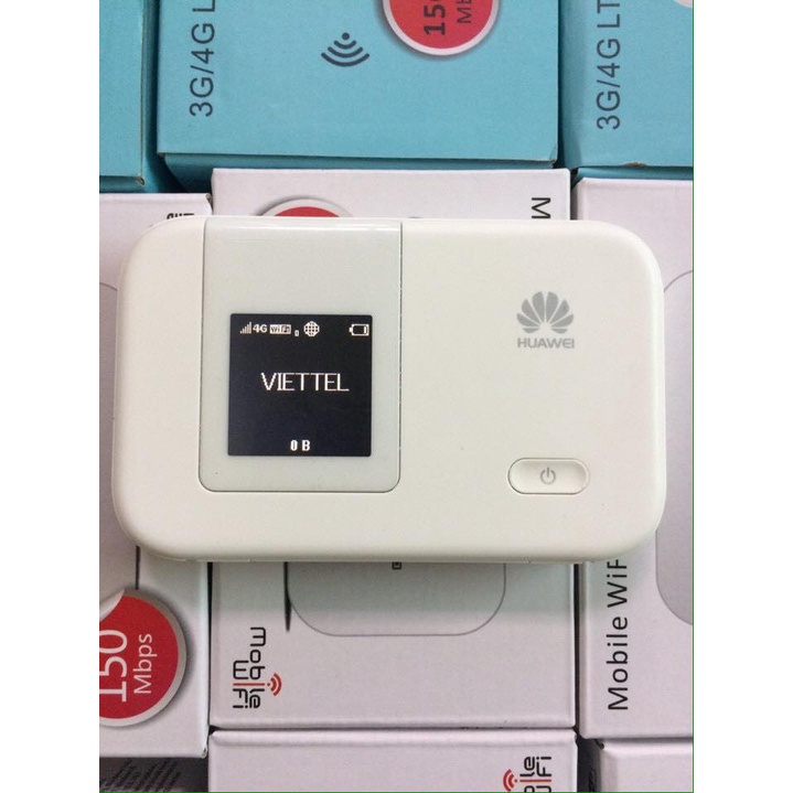 Phát Wifi 4G Huawel E5372 Orange Đen LCD Chính Hãng