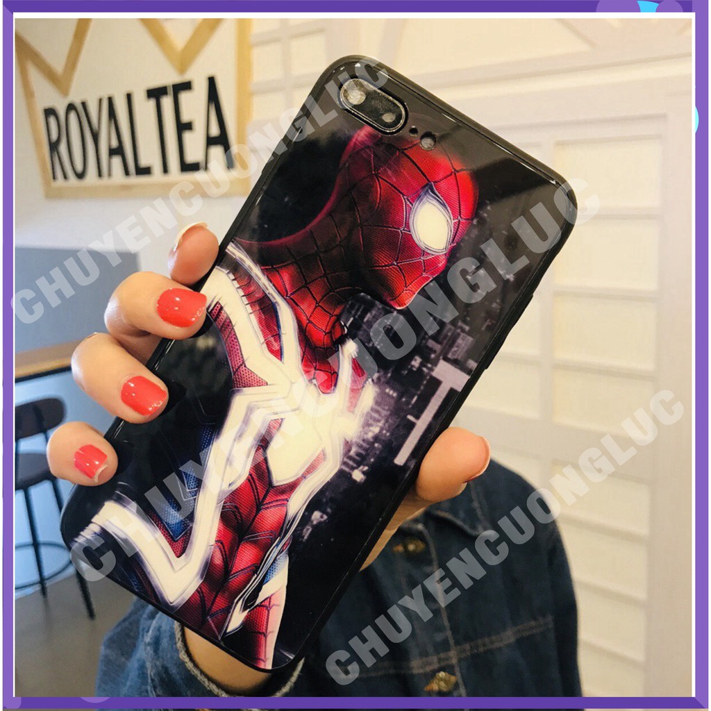 [HOT] Ốp Lưng Kính Cường Lực Iron vs Spider . ... - CCLNB