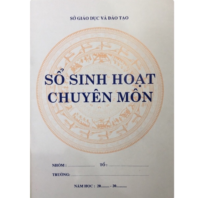 Sổ sinh hoạt chuyên môn