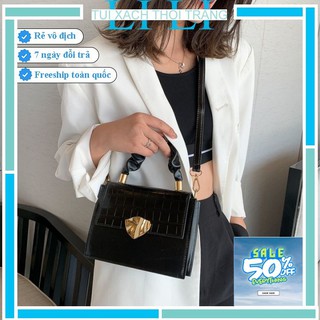 Túi xách nữ quai nhún💖💖 Túi đeo chéo quai nhún thời trang dáng công sở! TX006 (có ảnh thật)