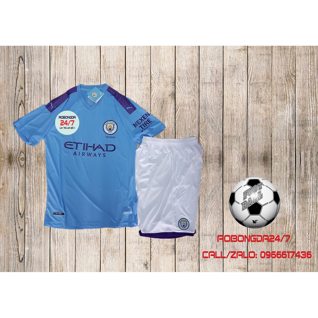 BỘ BÓNG ĐÁ MAN CITY  2019-2020 HÀNG THÁI