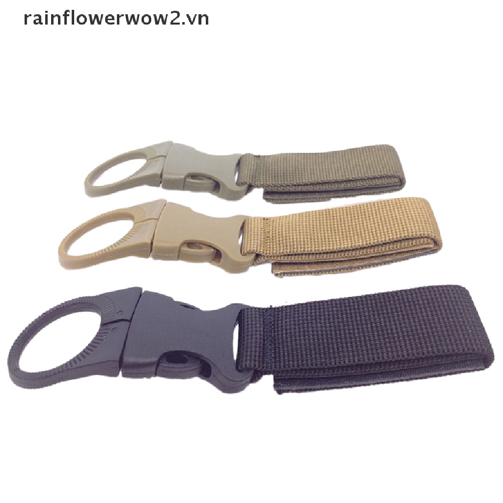 Dây Đai Nylon Có Móc Kẹp Gắn Chai Nước Tiện Dụng