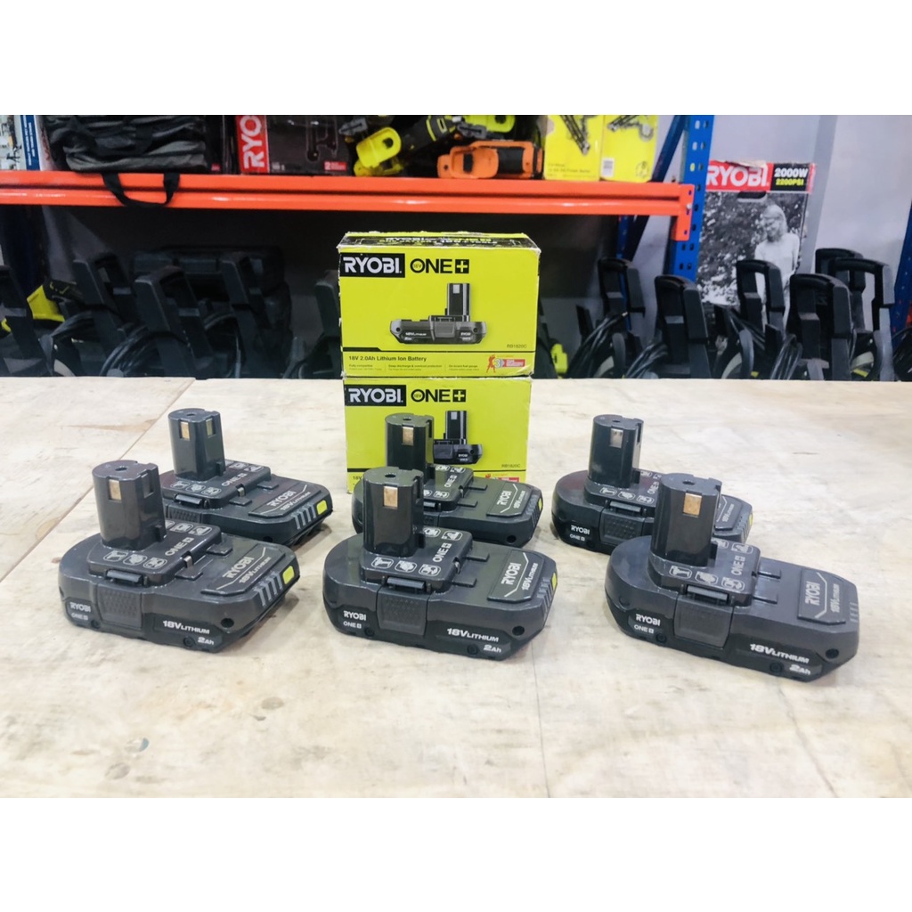 PIN RYOBI 18V ONE+  2AH RB1820C - BH 3 THÁNG