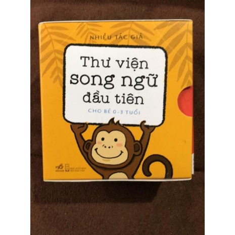 Sách - Thư Viện Song Ngữ Đầu Tiên (Cho Bé Từ 0 - 3 Tuổi) (Tái Bản) - Nhã Nam