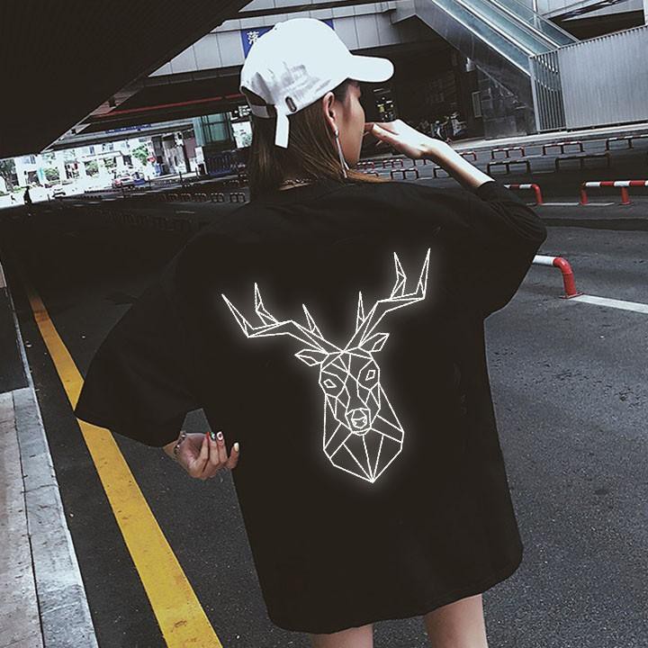 Áo thun Stee HƯƠU Phản quang Unisex