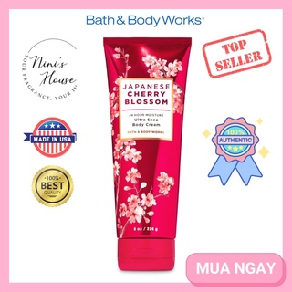 Kem dưỡng thể body cream Bath and Body Works mùi Japanese Cherry Blossom