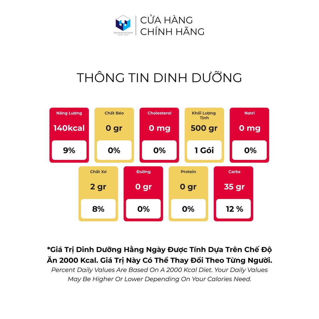 Miến Thái đậu xanh Phượng Hoàng 500 g