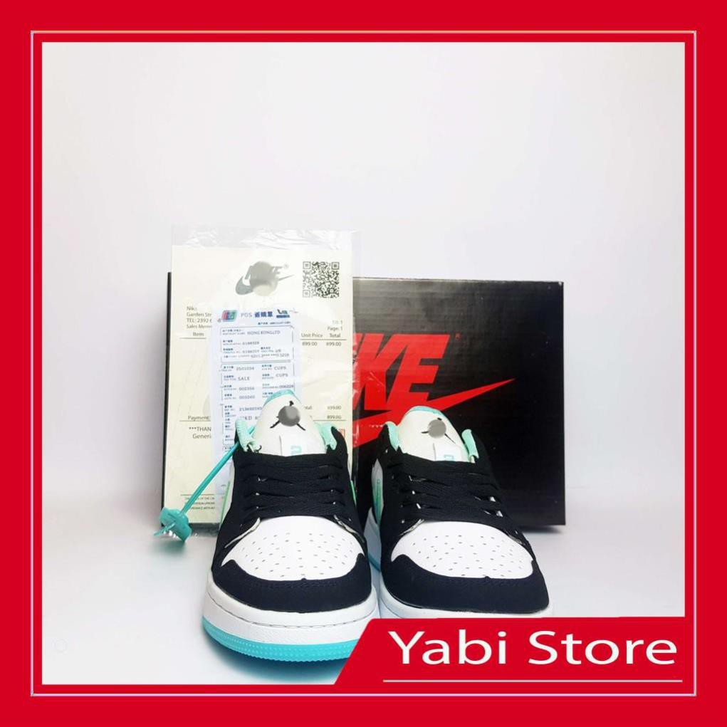 🔥FREE SHIP-HÀNG QUẢNG CHÂU 🔥Giày thể thao sneaker🔥Air Jordan 1 Low JD xanh Ngọc full box - Yabi Store