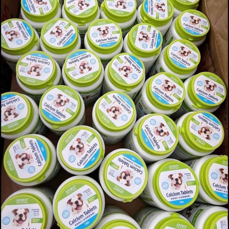 Canxi cho chó Spirit dạng viên cho chó mẹ mang thai, chó con, chó lớn