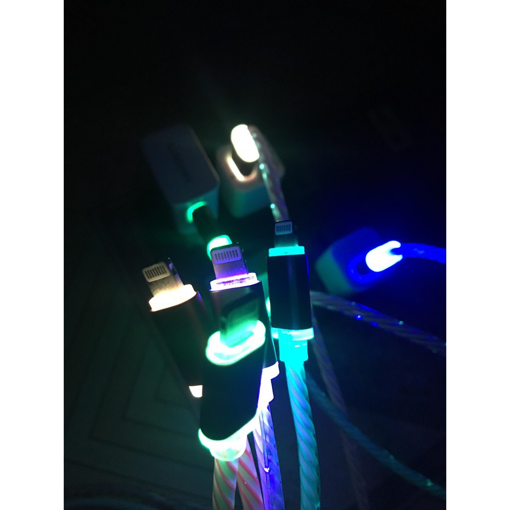[QUÁ ĐẸP] [CÁP SẠC LED] Dành cho Điện Thoại Iphone FULL HỘP