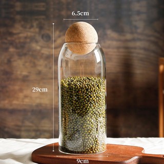 Hũ thuỷ tinh nắp tròn