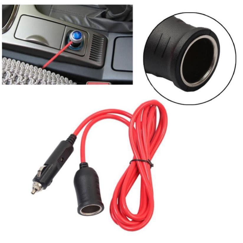 Dây Cáp Nối Dài Tẩu Sạc 12V 24V Cho Xe Hơi, Ô tô Lõi Đồng Cao Cấp