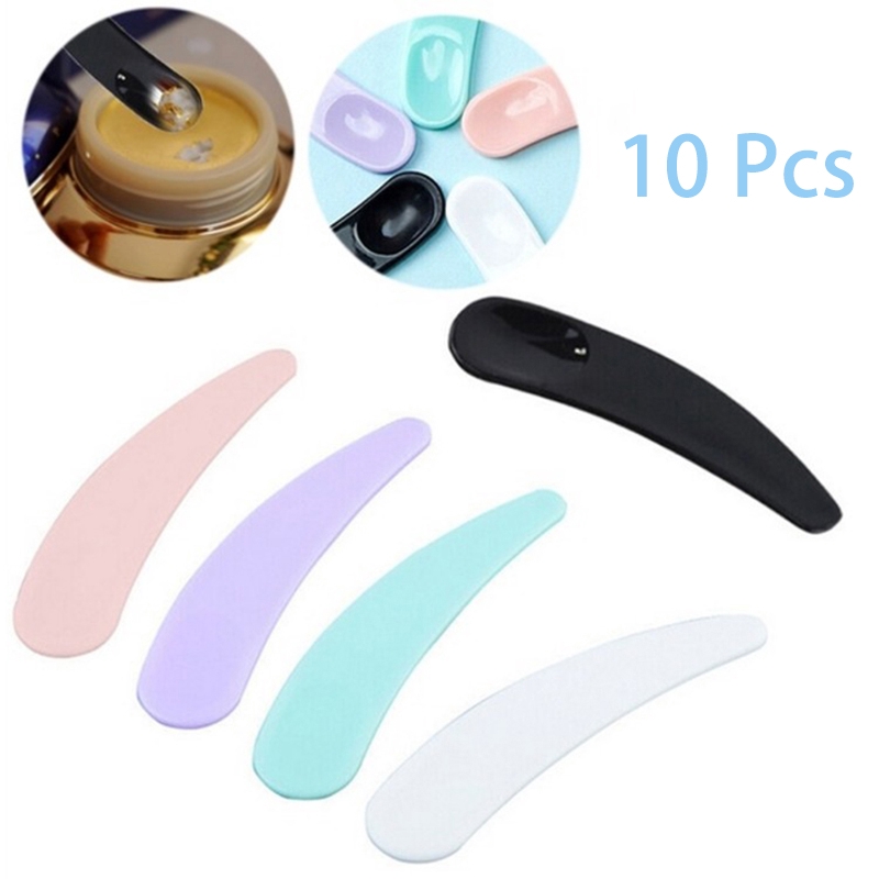 10 Muỗng múc kem trang điểm mini dùng một lần tiện dụng chất lượng cao