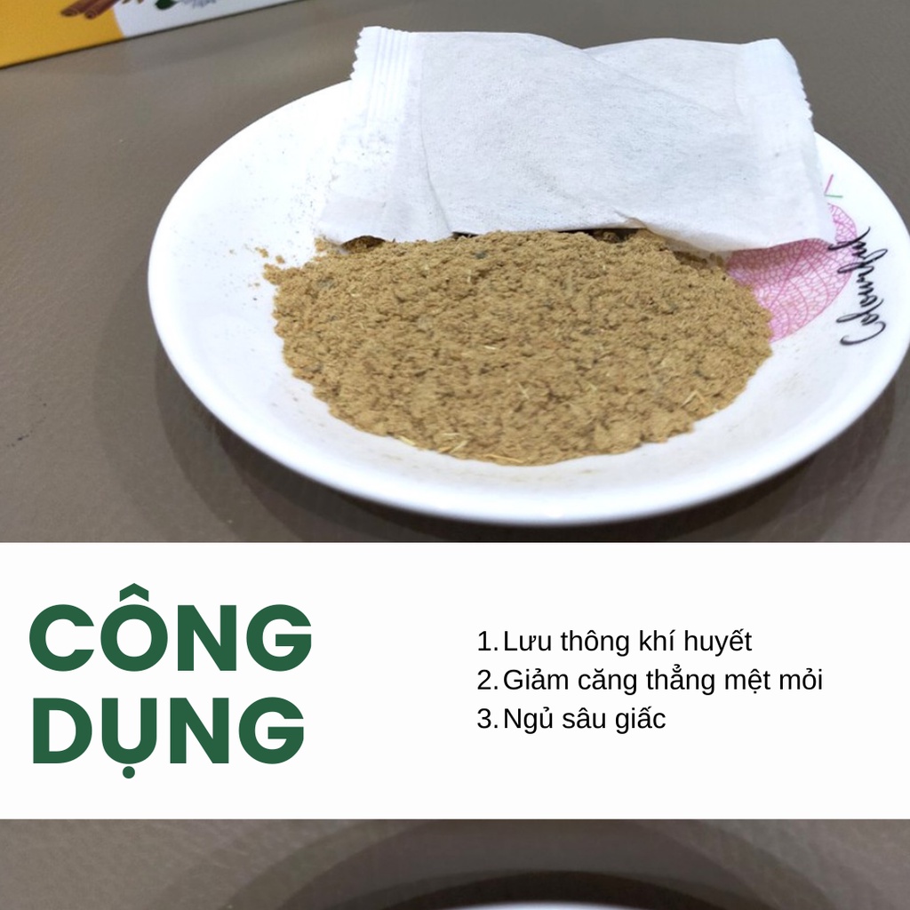 Bột Ngâm Chân Thảo Mộc - Giúp Lưu Thông Khí Huyết, Giảm Căng Thẳng Mệt Mỏi Hộp 30 Túi Lọc