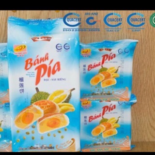 bánh pía tân huê viên 5 sao 600g combo 3 cây