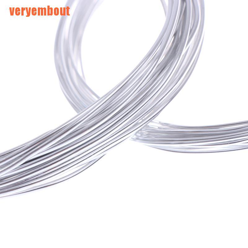 Bonsai Wires Anodized Aluminum Bonsai Training Wire Total 16.5 Feet (Silv