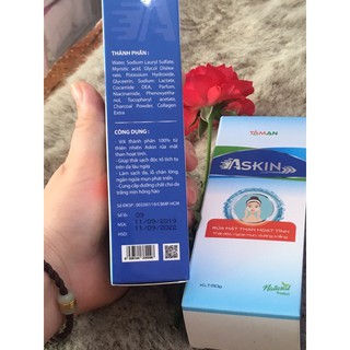 ASKIN Sữa Rửa Mặt Than Hoạt Tính .