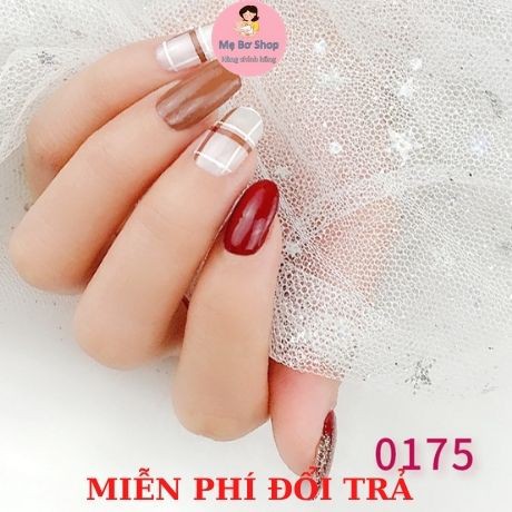 Dán Móng Chân Nghệ Thuật 3D Nail Sticker